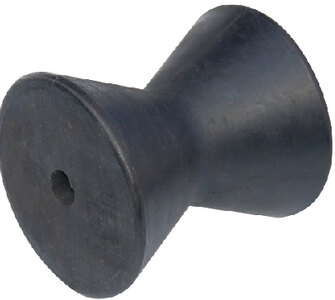 RUBBER BOW ROLLERS (TIEDOWN ENGINEERING) 1/2" 3" Black